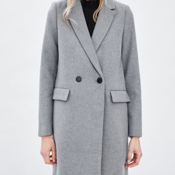 Light grey peacoat womens Clearance